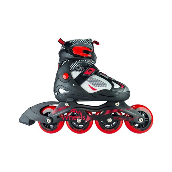 Patines En Linea Ajustables Onwheels Rojo