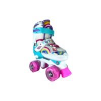 Patines 4 Ruedas Artisticos Ajustables Kit Onwheels Celeste