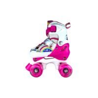 Patines 4 Ruedas Artisticos Ajustables Kit Onwheels Rosa