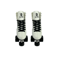 Patines 4 Ruedas Artisticos Chicos Skate Aluminio Blanco