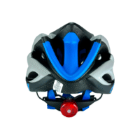 Casco Para Patinaje Y Ciclismo Profesional Ajustable Armor Con Luces Azul