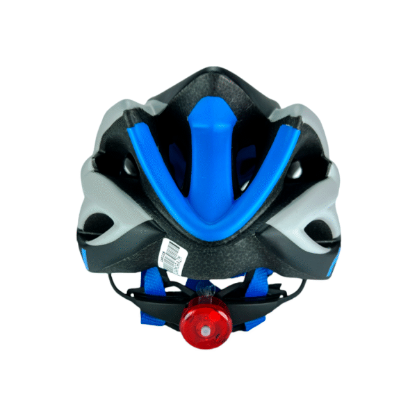 Casco Para Patinaje Y Ciclismo Profesional Ajustable Armor Con Luces Azul