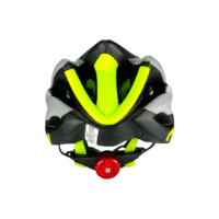 Casco Para Patinaje Y Ciclismo Profesional Ajustable Armor Con Luces Verde