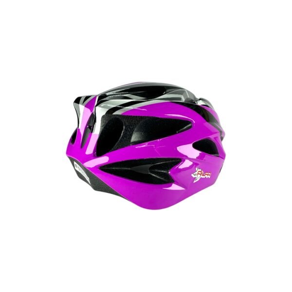 Casco Para Patinaje Y Ciclismo Profesional Ajustable Alfa Morado