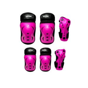 Protecciones Para Patinaje Semiprofesionales Chicos Skate Fucsia