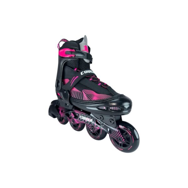 Patines En Linea Ajustables Cougar MZS833HQ Fucsia