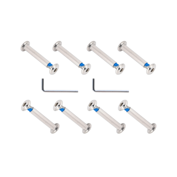 Set De Tornillos Para Patines Semiprofesionales X8 Unidades