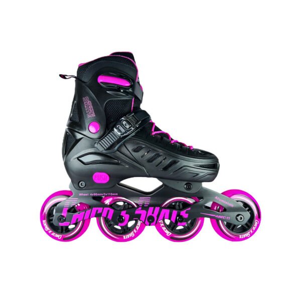Patines En Linea Ajustables Combo Roller Skate Fucsia