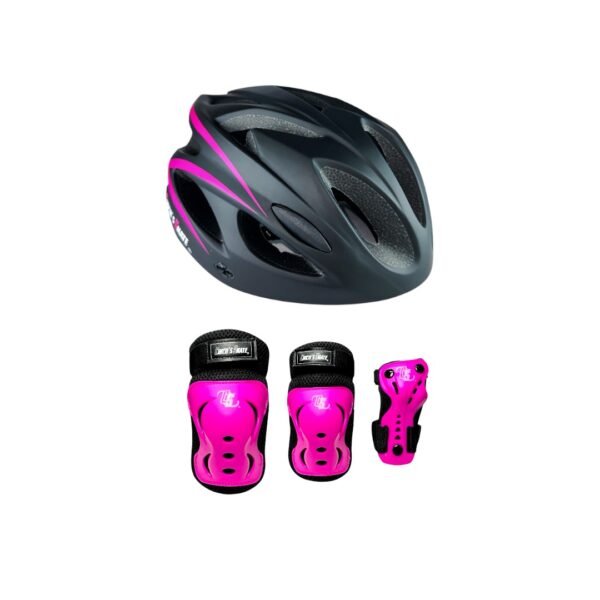 Patines En Linea Ajustables Combo Roller Skate Fucsia