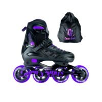 Patines En Linea Ajustables Roller Skate Morado