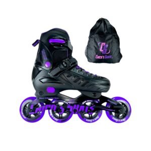 Patines En Linea Ajustables Roller Skate Morado