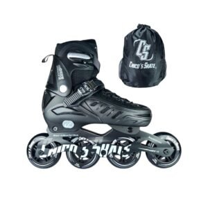 Patines En Linea Ajustables Roller Skate Gris