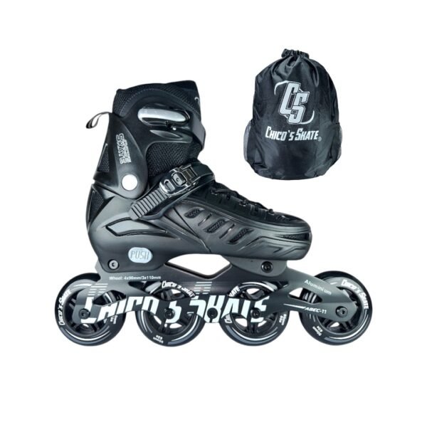 Patines En Linea Ajustables Roller Skate Gris