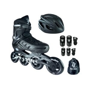 Patines En Linea Ajustables Combo Roller Skate Gris
