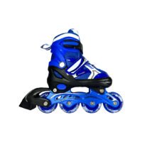 Patines En Linea Ajustables Kit Chicago Azul