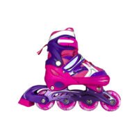 Patines En Linea Ajustables Kit Chicago Fucsia