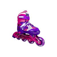 Patines En Linea Ajustables Kit Chicago Morado