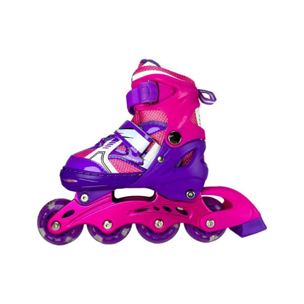 Patines En Linea Ajustables Kit Chicago Morado
