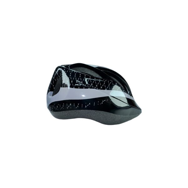 Casco Para Patinaje Y Ciclismo Ajustable Basic Aerodynamic New Negro