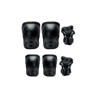 Patines En Linea Ajustables Kit Chicos Skate Negro