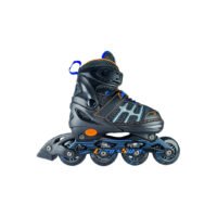 Patines En Linea Ajustables Kit Chicos Skate Negro