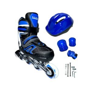 Patines En Linea Ajustables Kit Blades Azul