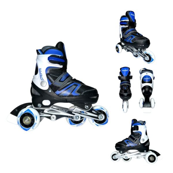 Patines En Linea Ajustables Kit Blades Azul