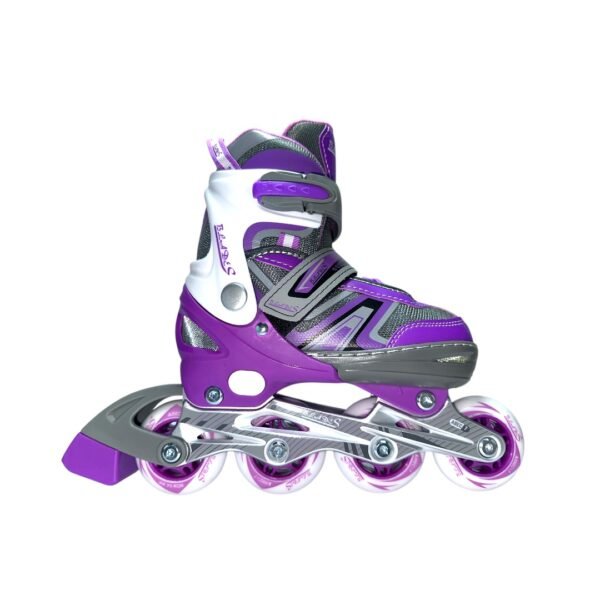 Patines En Linea Ajustables Kit Blades Morado