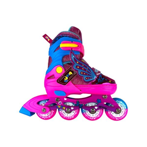 Patines En Linea Ajustables Kit Luna Luces