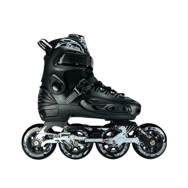 Patines En Linea Ajustables Chicago Magic Negro