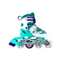 Patines En Linea Ajustables Kit Onwheels Celeste