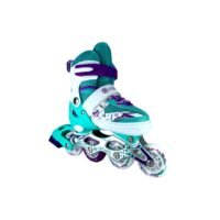 Patines En Linea Ajustables Kit Onwheels Celeste