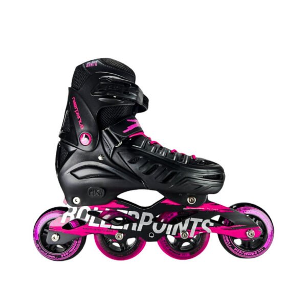 Patines En Linea Ajustables Roller Points Fucsia