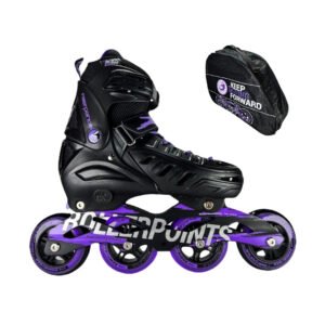 Patines En Linea Ajustables Roller Points Morado