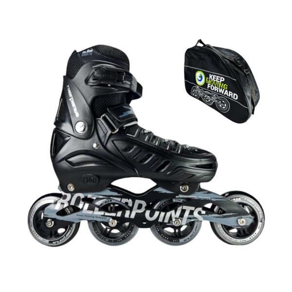 Patines En Linea Ajustables Roller Points Gris