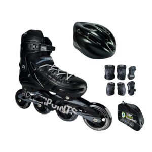 Patines En Linea Ajustables Combo Roller Points Gris