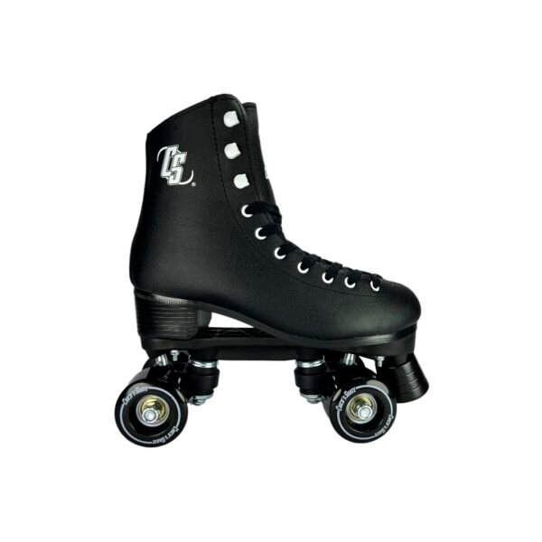 Patines 4 Ruedas Artisticos Chicos Skate Polimero Negro