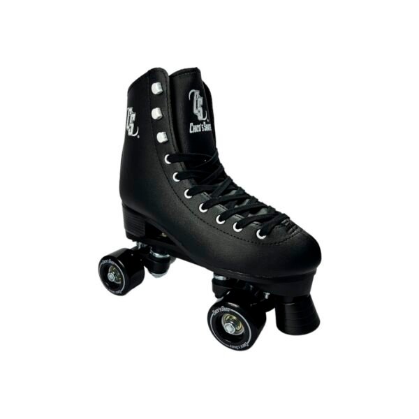 Patines 4 Ruedas Artisticos Chicos Skate Polimero Negro
