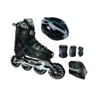 Patines En Linea Ajustables Combo Chicago Magic Negro
