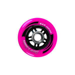 Ruedas Para Patines En Linea De Goma Semiprofesionales Chicos Skate Fucsia