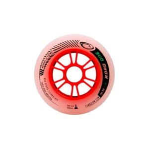 Ruedas Para Patines En Linea De Goma Profesionales Canariam Road One Naranjas