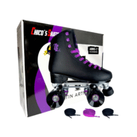 Photoroom_20250903_122933 Patines 4 Ruedas Artisticos Chicos Skate Aluminio Morado