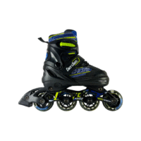 Photoroom_20251010_130521 Patines En Linea Ajustables Kit Chicos Skate Negro