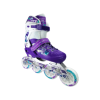 Patines En Linea Ajustables Canariam Roller Pink Lila