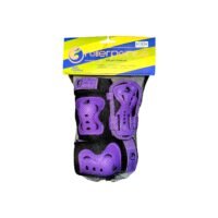 Combo Protecciones De Patinaje Roller Points Lila