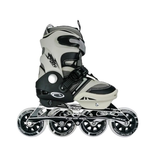 Patines En Linea Ajustables Canariam Speed Bolt Negro