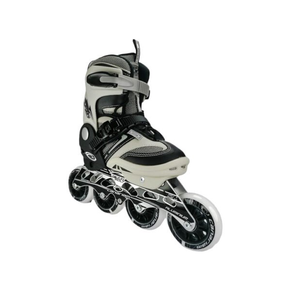 Patines En Linea Ajustables Canariam Speed Bolt Negro