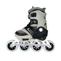 Patines En Linea Ajustables Canariam Speed Bolt Negro