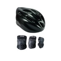 Combo Protecciones De Patinaje Basic Aerodynamic Negro