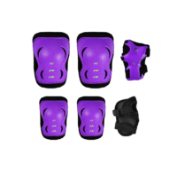 KIT CHICOS MORADO 14 Patines En Linea Ajustables Kit Chicos Skate Morado
